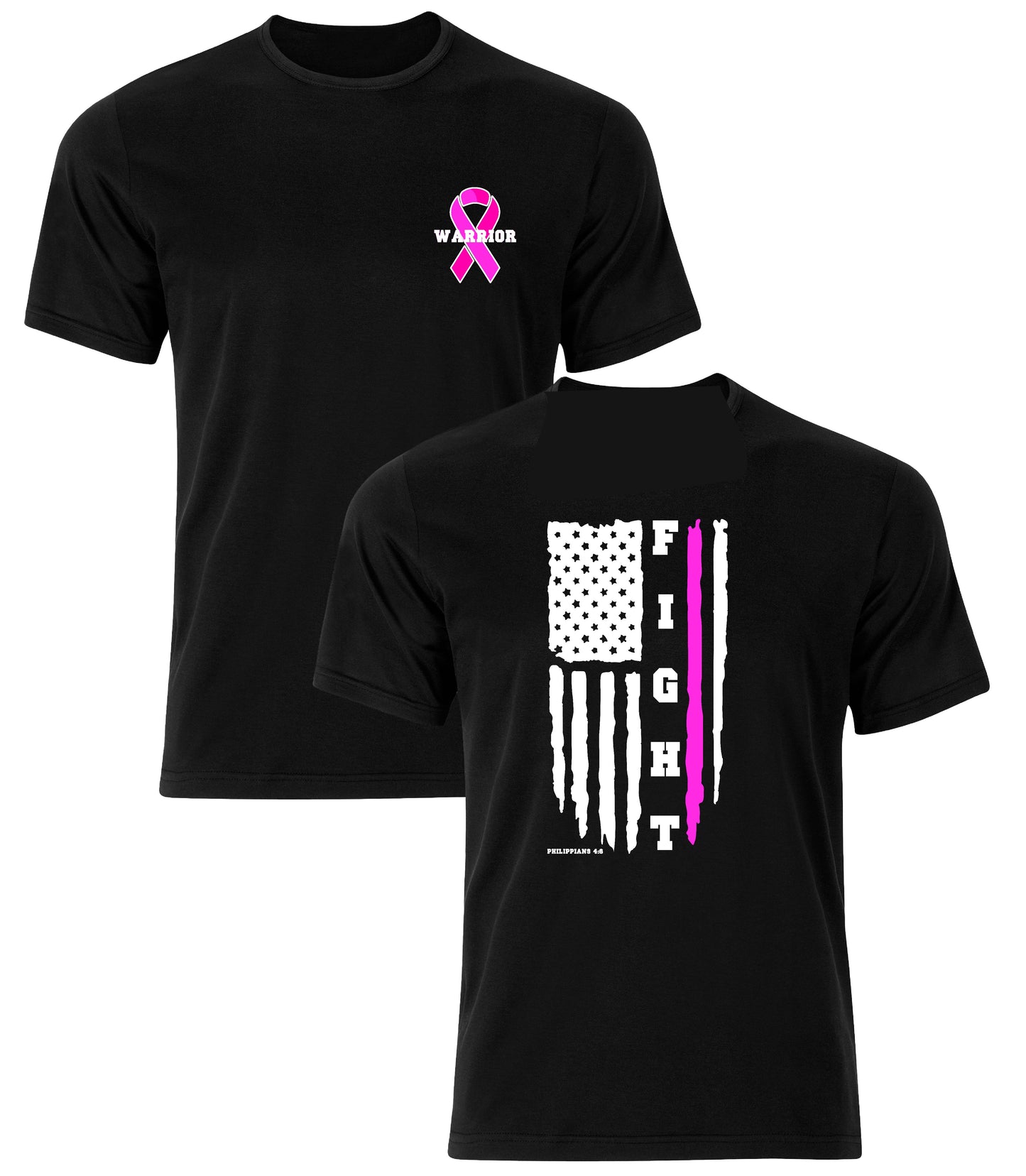 Breast Cancer Warrior Ribbon